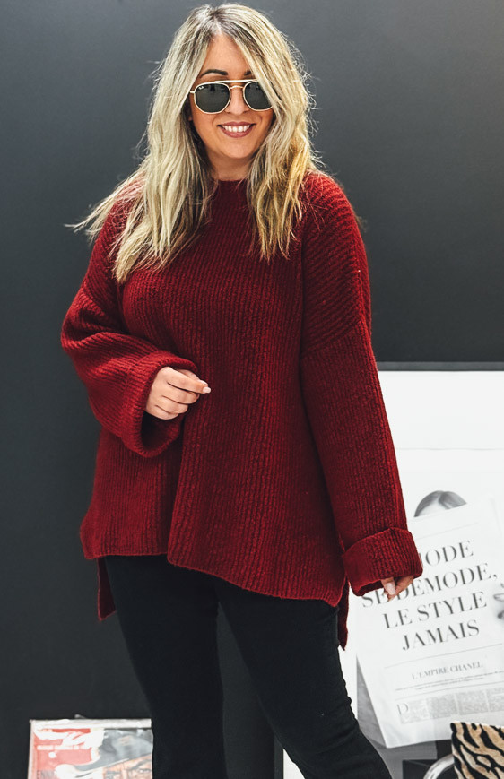 Bordeaux GUILLAUME sweater