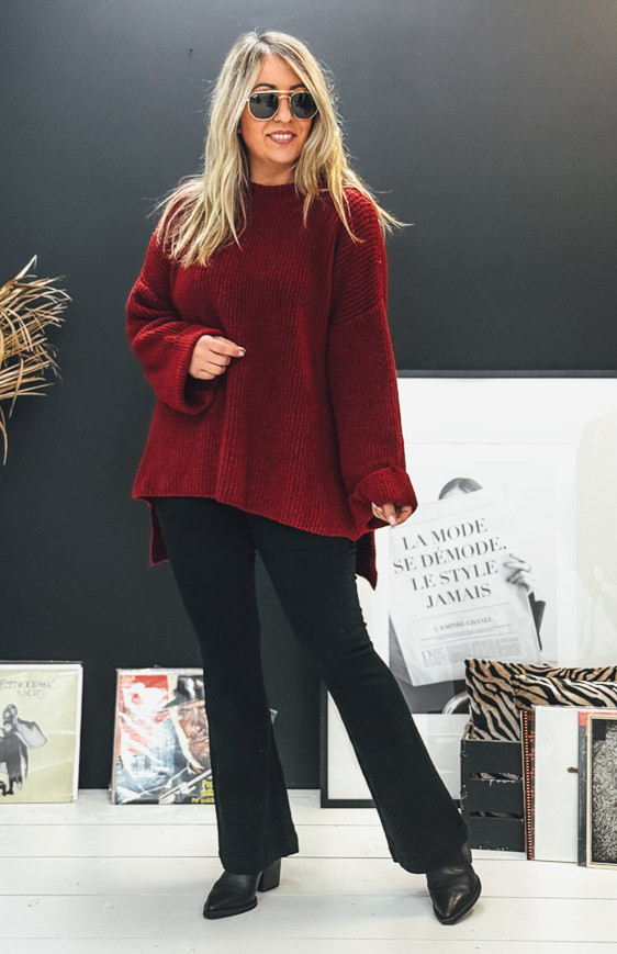 Bordeaux GUILLAUME sweater