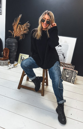 Black GUILLAUME sweater
