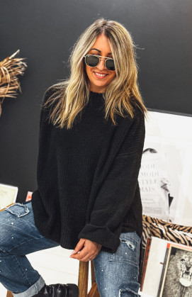 Black GUILLAUME sweater