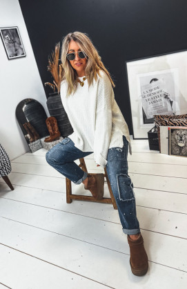 Ecru GUILLAUME sweater