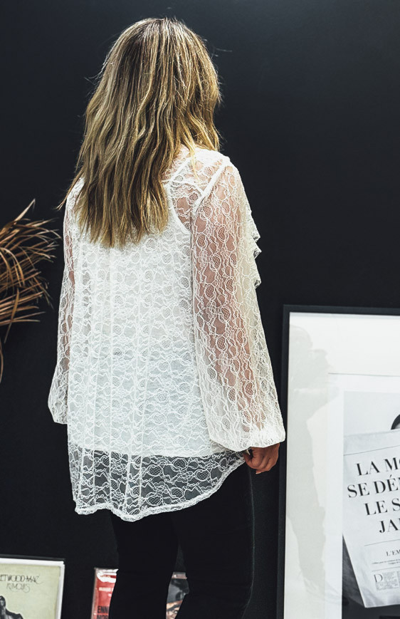 Chemise BERENICE écrue