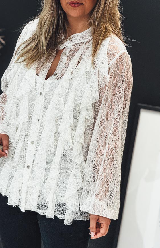 Chemise BERENICE écrue