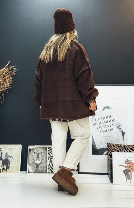 Veste NOEMIE chocolat