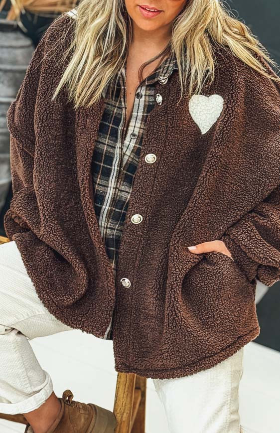 Veste NOEMIE chocolat