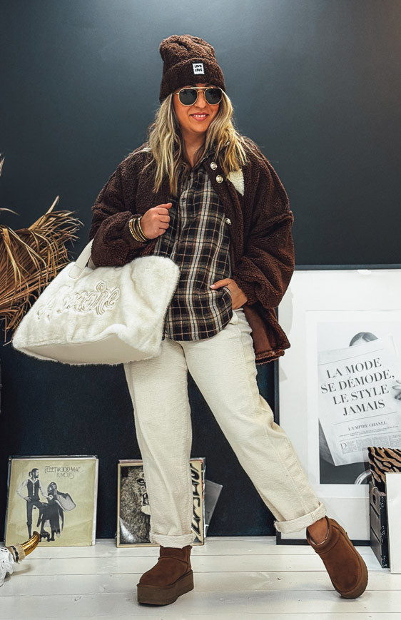 Veste NOEMIE chocolat