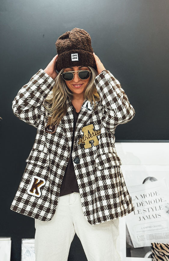 Chocolate MORISSON blazer