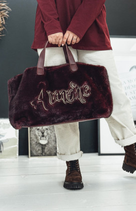 Sac TRINACRIA bordeaux