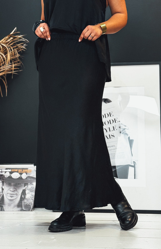 Jupe ADELINE longue noire