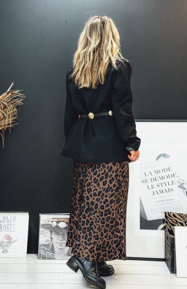 Gold/Black TEODORA belt