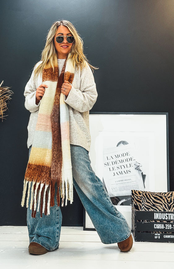 Echarpe FRANNY caramel