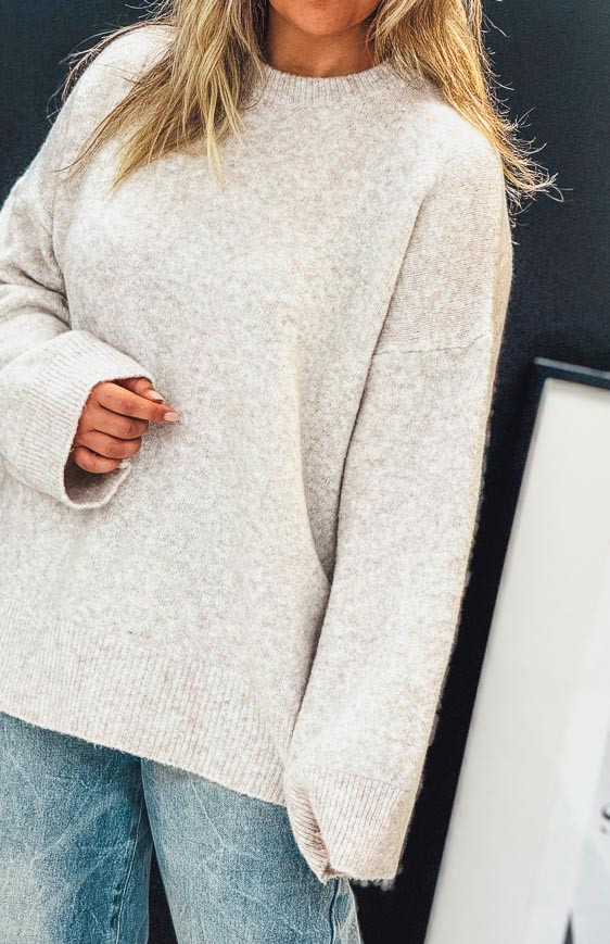 Beige LYDIE sweater