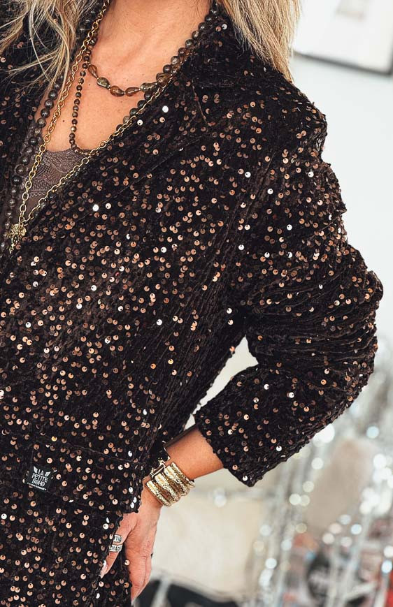 Blazer ROMEO chocolat