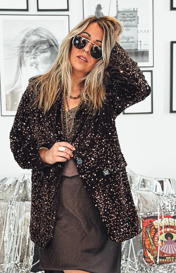 Blazer ROMEO chocolat