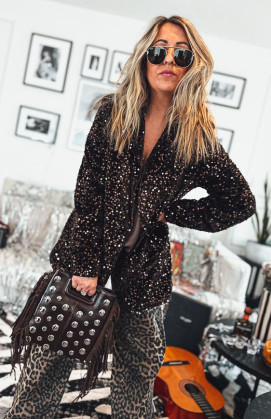 Chocolate ROMEO blazer