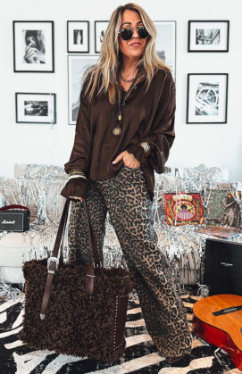 Blouse AUGUSTA chocolat