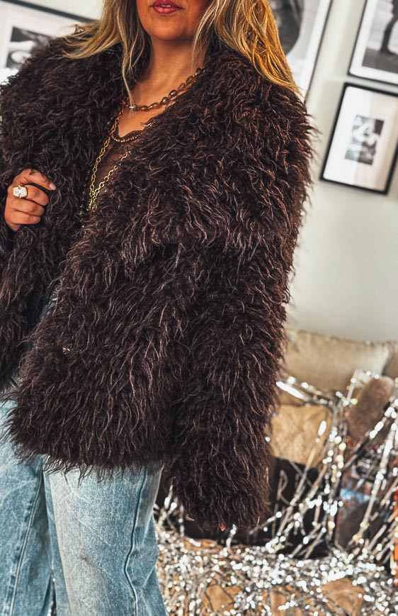 Veste MARIANNE chocolat