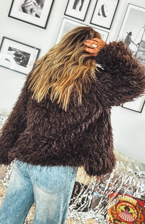 Chocolate MARIANNE jacket