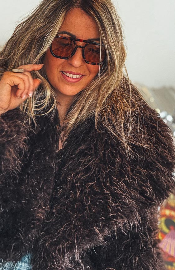 Chocolate MARIANNE jacket