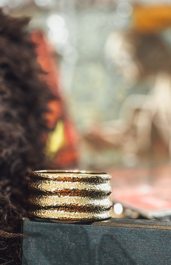 Gold THANOS bracelet