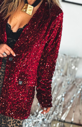 Blazer ROMEO bordeaux