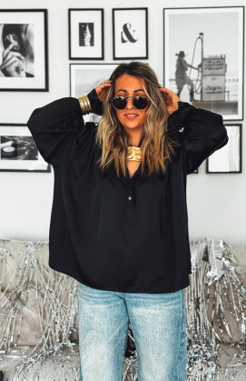 Blouse AUGUSTA noire