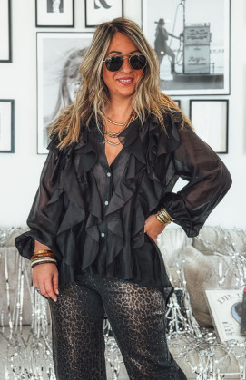 Chemise HORTENSE noire