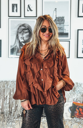 Caramel HORTENSE shirt