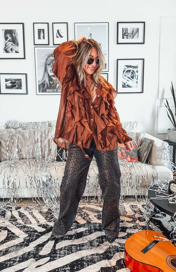 Caramel HORTENSE shirt