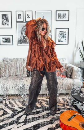 Caramel HORTENSE shirt