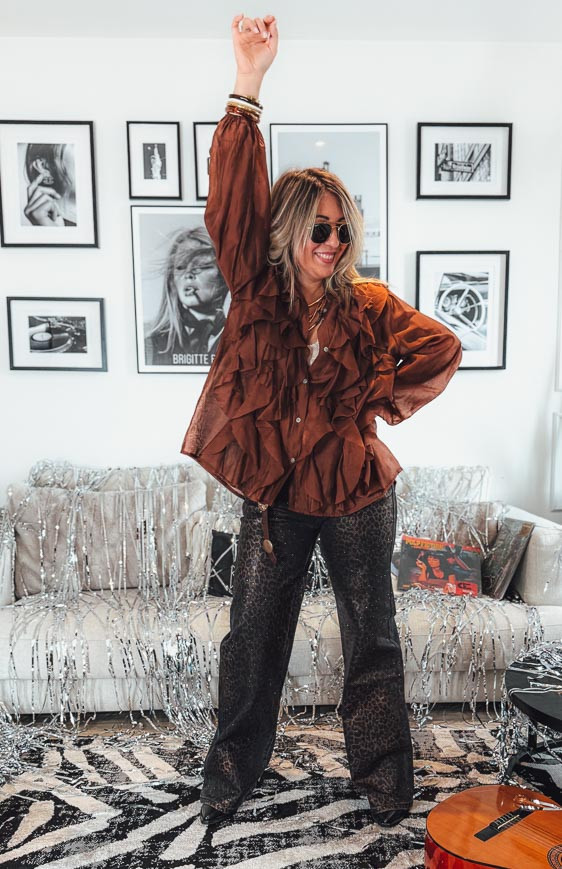 Caramel HORTENSE shirt