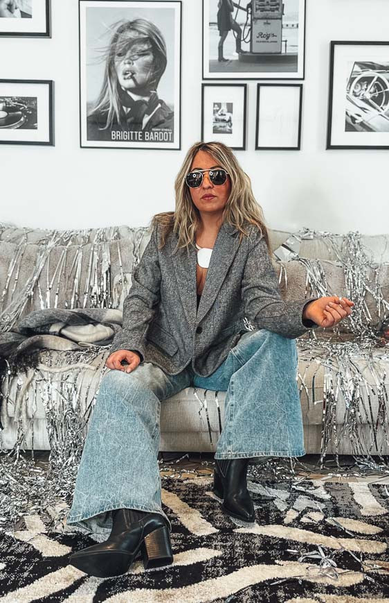 Veste blazer LUCIANO noir