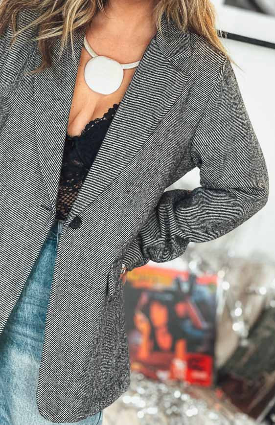 Veste blazer LUCIANO noir