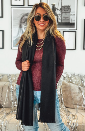 Black GARETT scarf