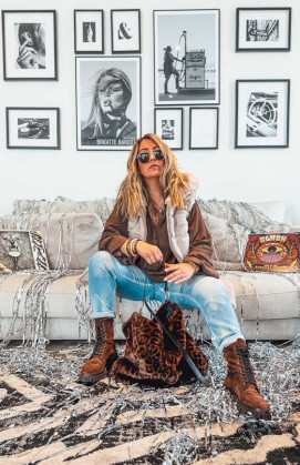 Veste DODIE sans manches beige