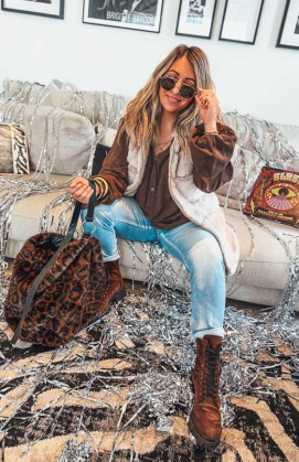 Veste DODIE sans manches beige