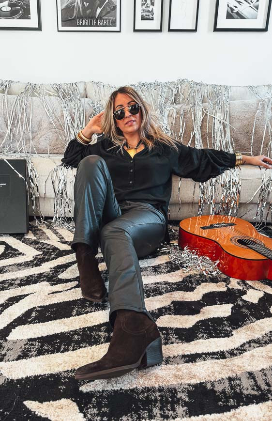 Black SAMANTHA blouse