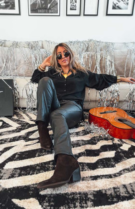 Blouse SAMANTHA noire