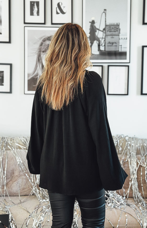 Blouse SAMANTHA noire