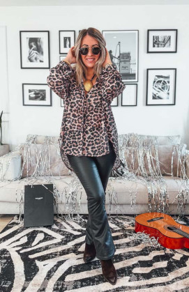 Chemise SUZANNE léopard