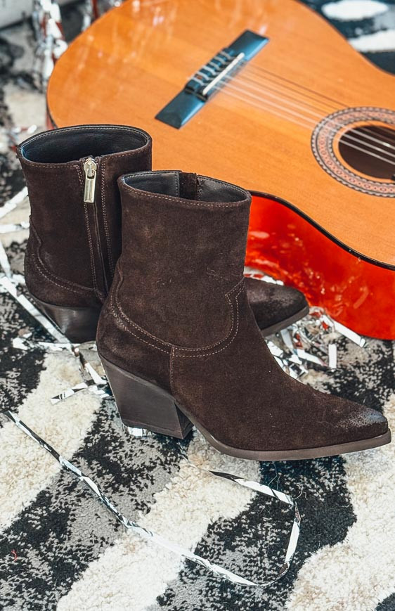 Bottines PRETTY choco