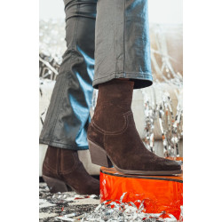 Bottines PRETTY choco