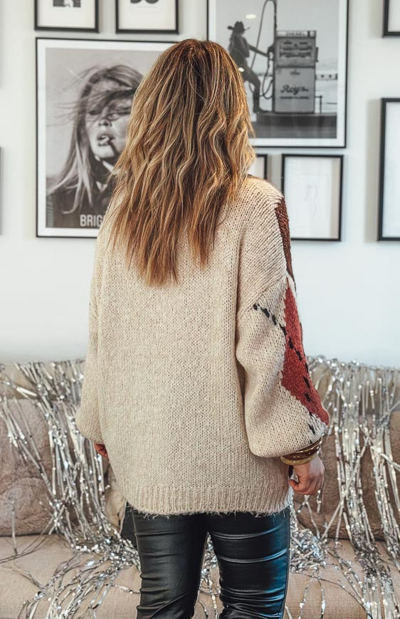 Beige RUBEN sweater