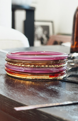 Lavender RAINBOW bangle...