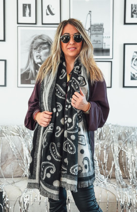 Black MAGGY scarf