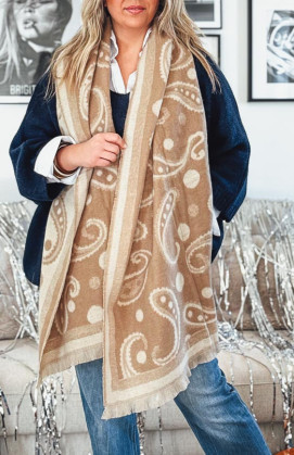 Cappuccino MAGGY scarf