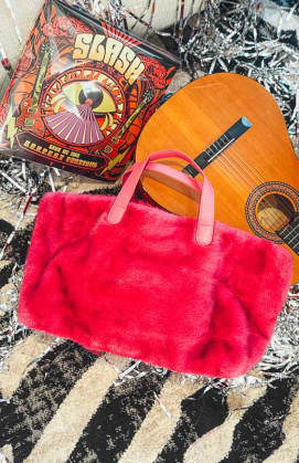 Fuchsia TRINACRIA bag