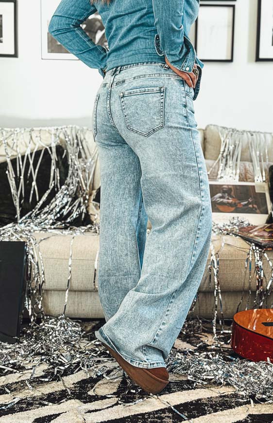 Jean HOPE bleu clair vintage