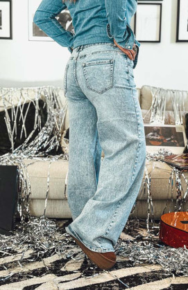 Jean HOPE bleu clair vintage