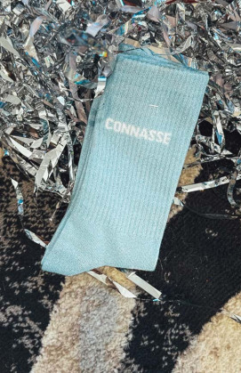 Chaussettes CONNASSE bleu ciel